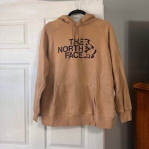 Size XL Camel color women's The North Face hoodie